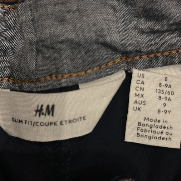 H&M Navy dress pants. Size 8 - Picture 2 of 2